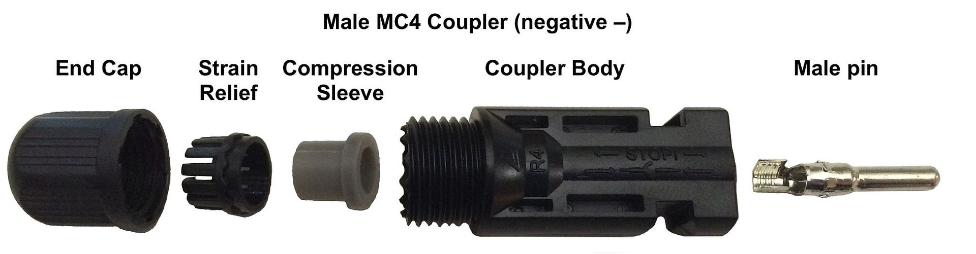 MC4 Male Connector