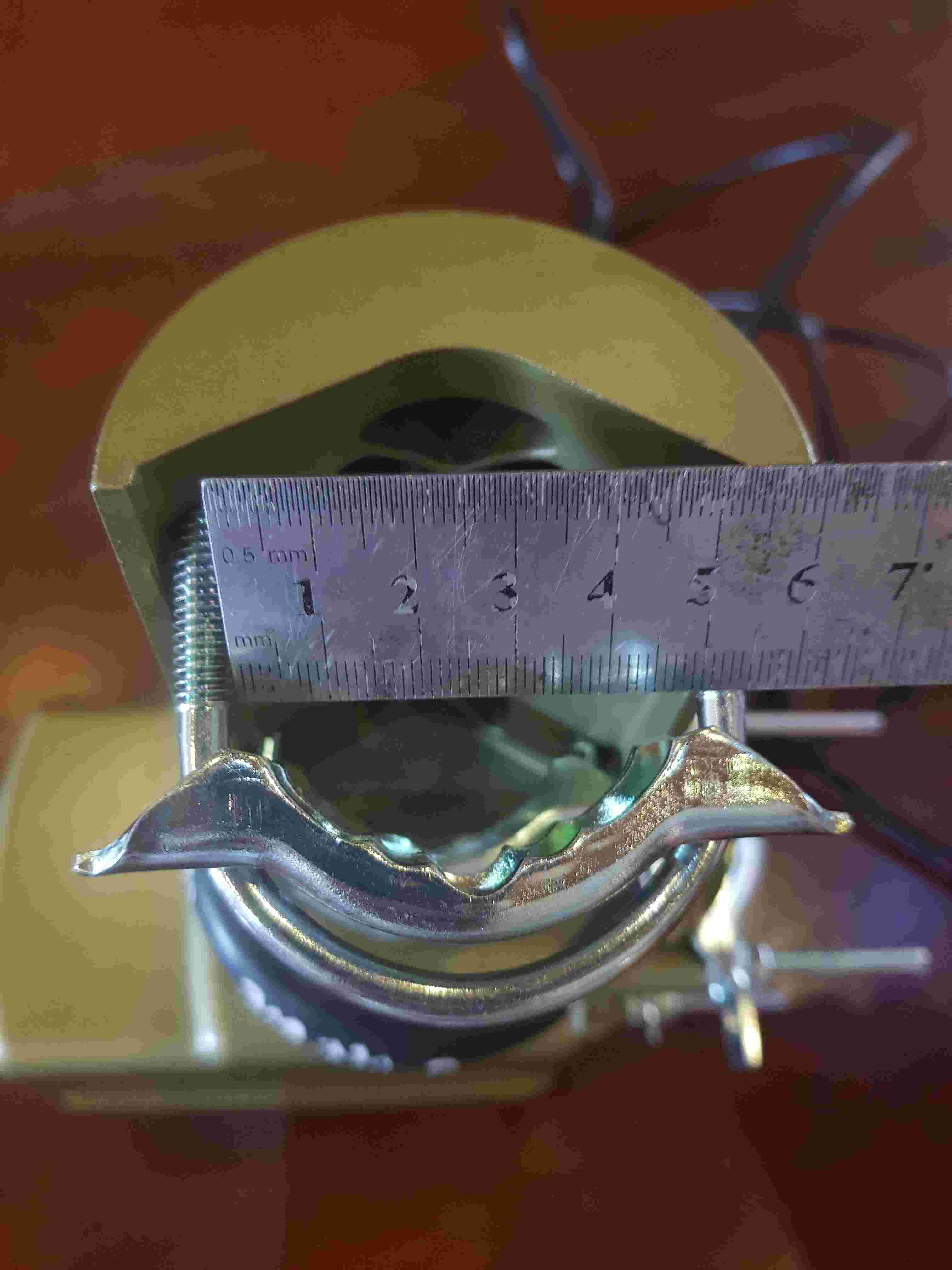 Top Mast Diameter